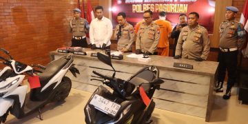 Polres Pasuruan Tangkap Pelaku Begal