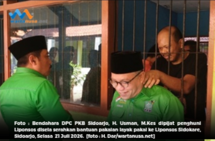 Peringati Harlah Fraksi PKB Sidoarjo Gelar Kegiatan Sosial