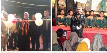 Wabup Mimik Resmikan Gapuro Jogosatru