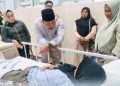 Rizza Faizin dan Elok Kunjungi Korban Keracunan MBG