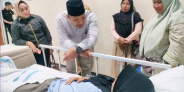 Rizza Faizin dan Elok Kunjungi Korban Keracunan MBG