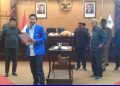 Aktivis PMII Sidoarjo Terobos Rapat Paripurna Sebelum Penandatangan Perubahan Raperda