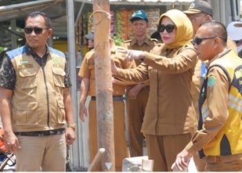 Rumah Pompa Lippo Mendapat Sorotan Wabup Mimik