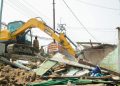 Satpol PP Tertibkan Jalur Frontage Road Sidoarjo